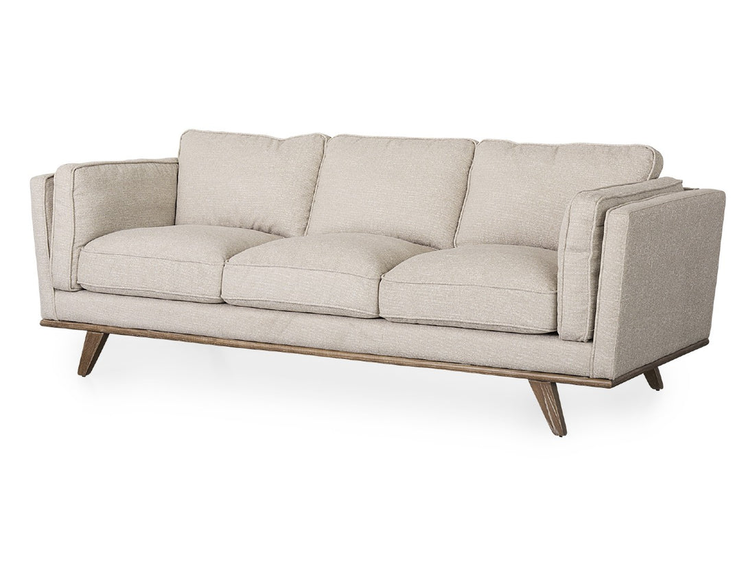 Brooks Cream Fabric Sofa | Calgary Furniture Store