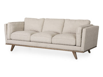 Brooks Cream Fabric Sofa | Calgary Furniture Store