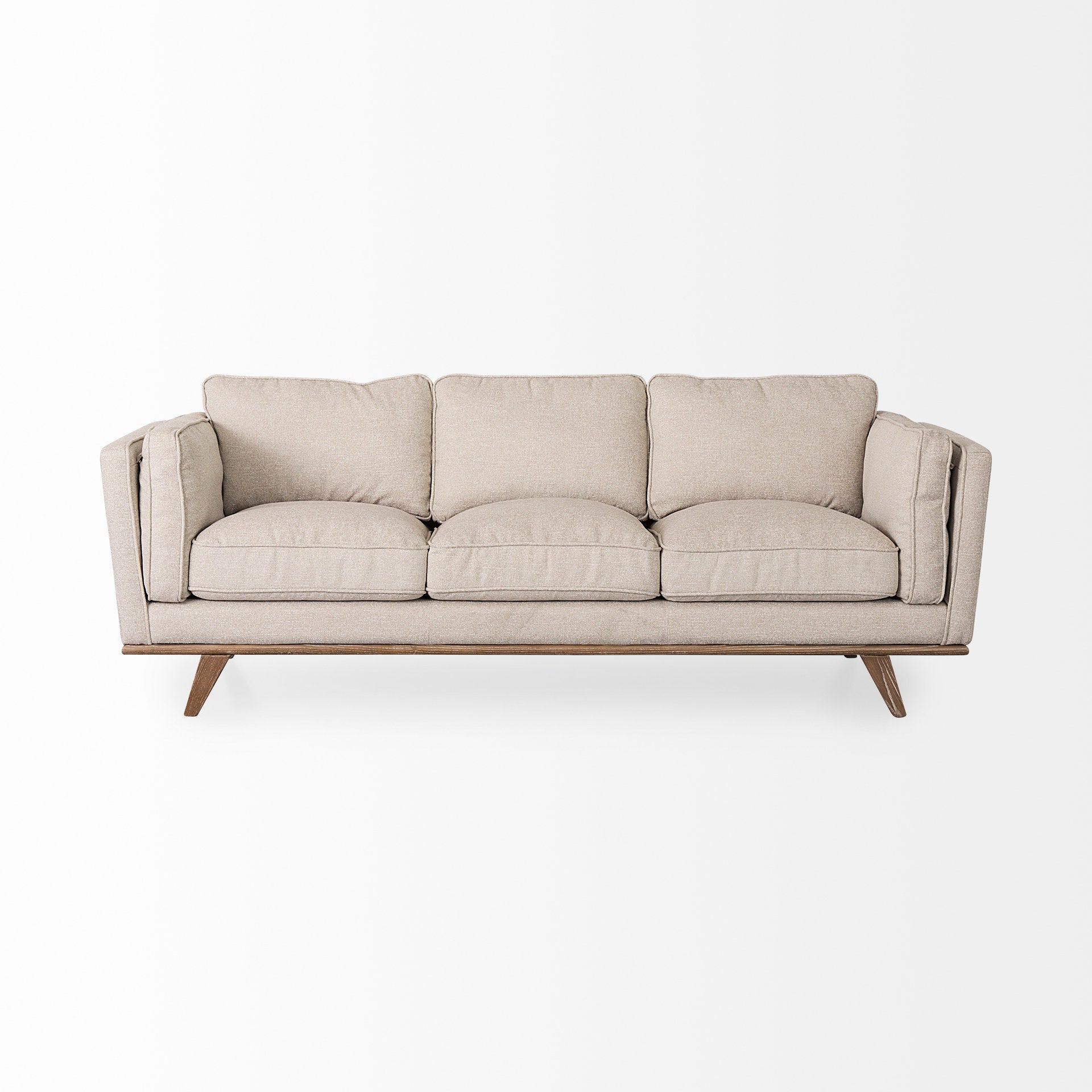 Brooks Cream Fabric Sofa | Calgary Furniture Store