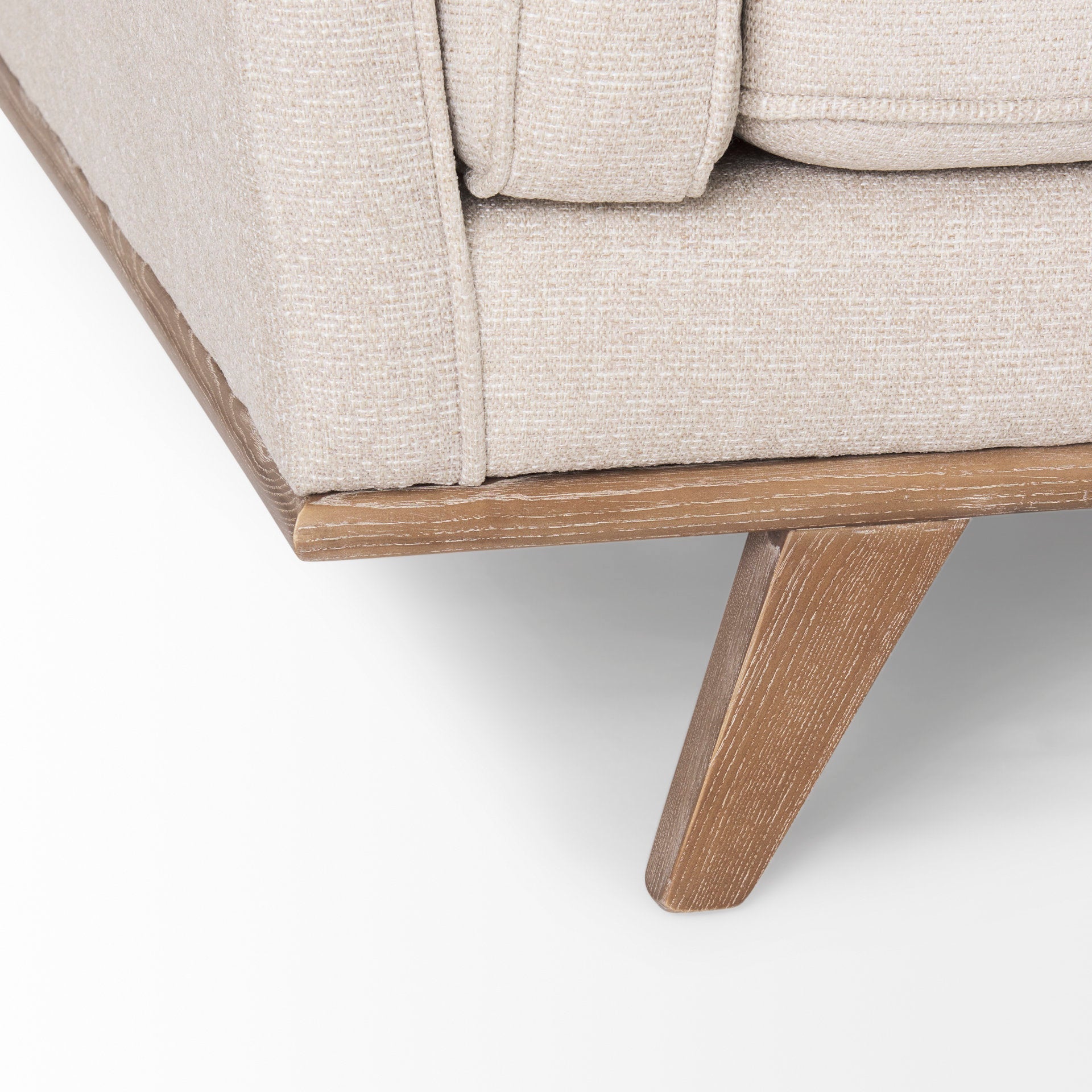 Brooks Cream Fabric Sofa | Calgary Furniture Store