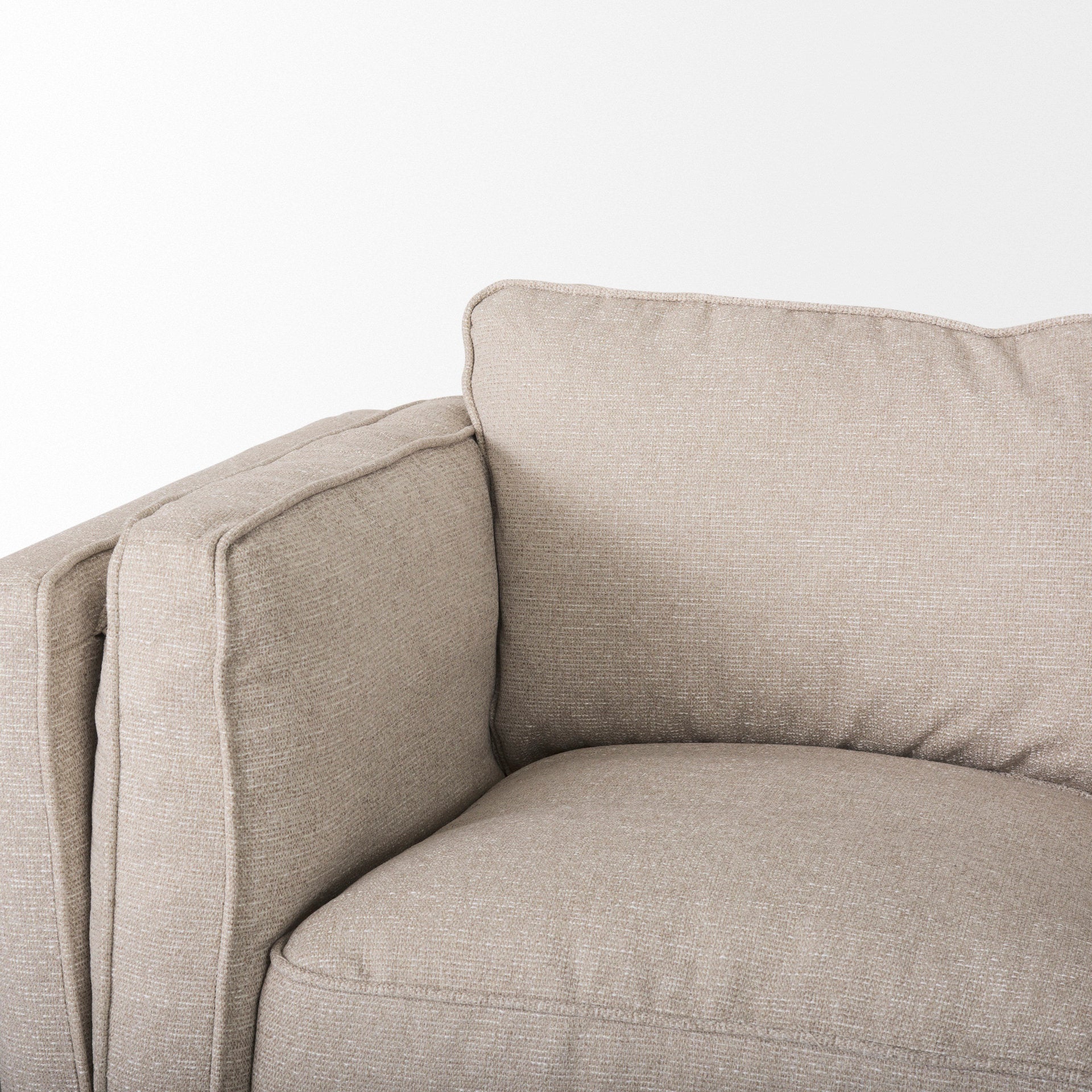 Brooks Cream Fabric Sofa | Calgary Furniture Store