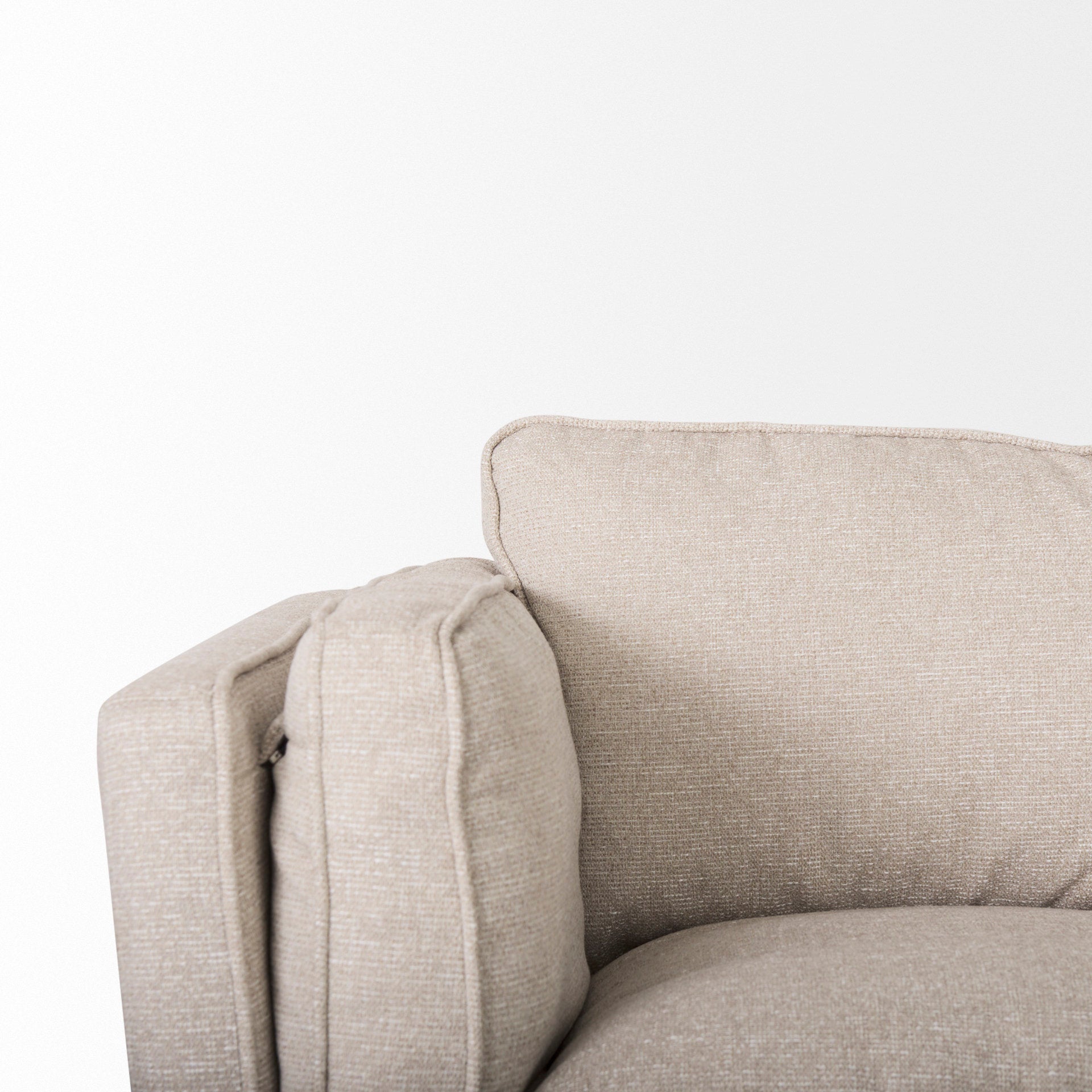 Brooks Cream Fabric Sofa | Calgary Furniture Store