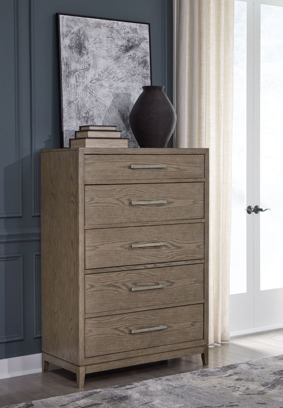 Chrestner 5 Drawer Chest | Calgary Furniture Store