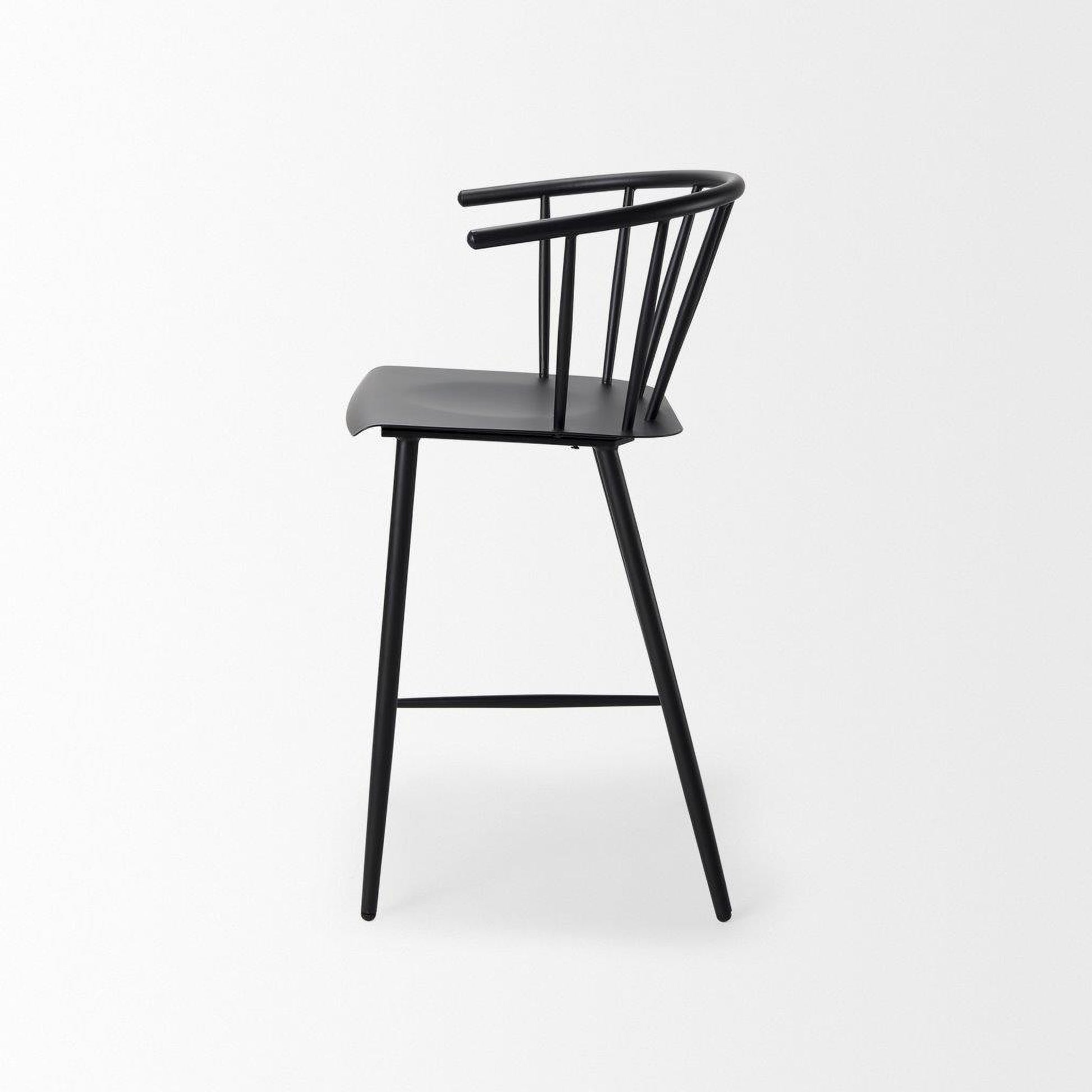 Colin Black Metal Bar Stool - Calgary Furniture Store