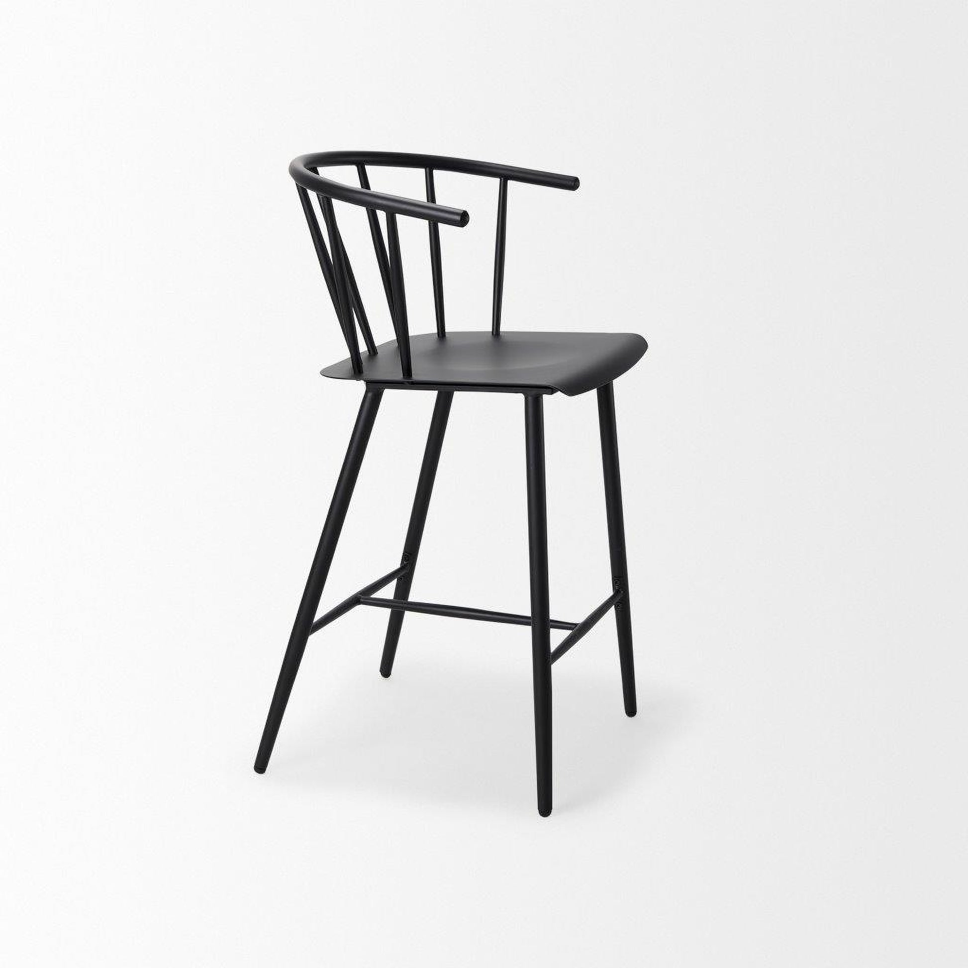Colin Black Metal Bar Stool - Calgary Furniture Store