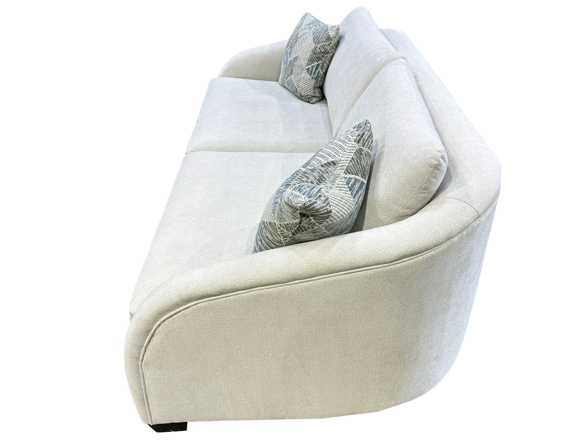 Lila Modern Deep-Seat Sofa with Plush Cushions and Pillows
