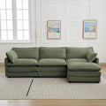 Ebern Designs Elyza 3-Piece Modular Upholstered Sectional Sofa Chaise