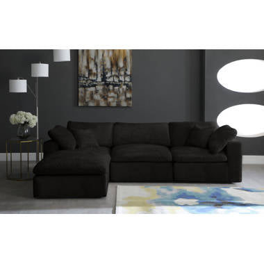 Ebern Designs Elyza 3-Piece Modular Upholstered Sectional Sofa Chaise