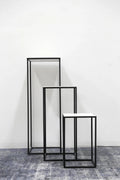 Earth Wind and Fire Marble Pedestal Set | Calgary Furniture Store