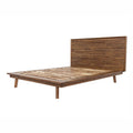 GIA KING BED - WARM PECAN - Calgary Furniture Store