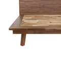 GIA KING BED - WARM PECAN - Calgary Furniture Store
