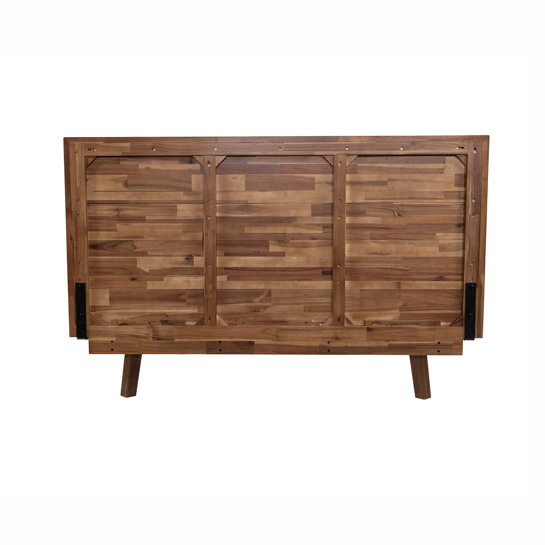 GIA KING BED - WARM PECAN - Calgary Furniture Store