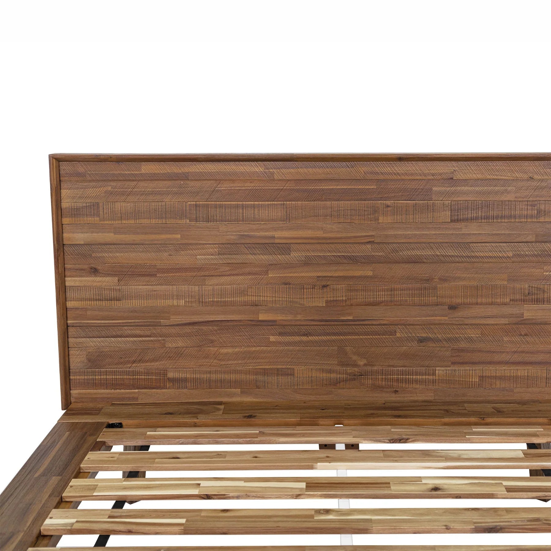 GIA KING BED - WARM PECAN - Calgary Furniture Store
