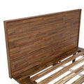 GIA KING BED - WARM PECAN - Calgary Furniture Store
