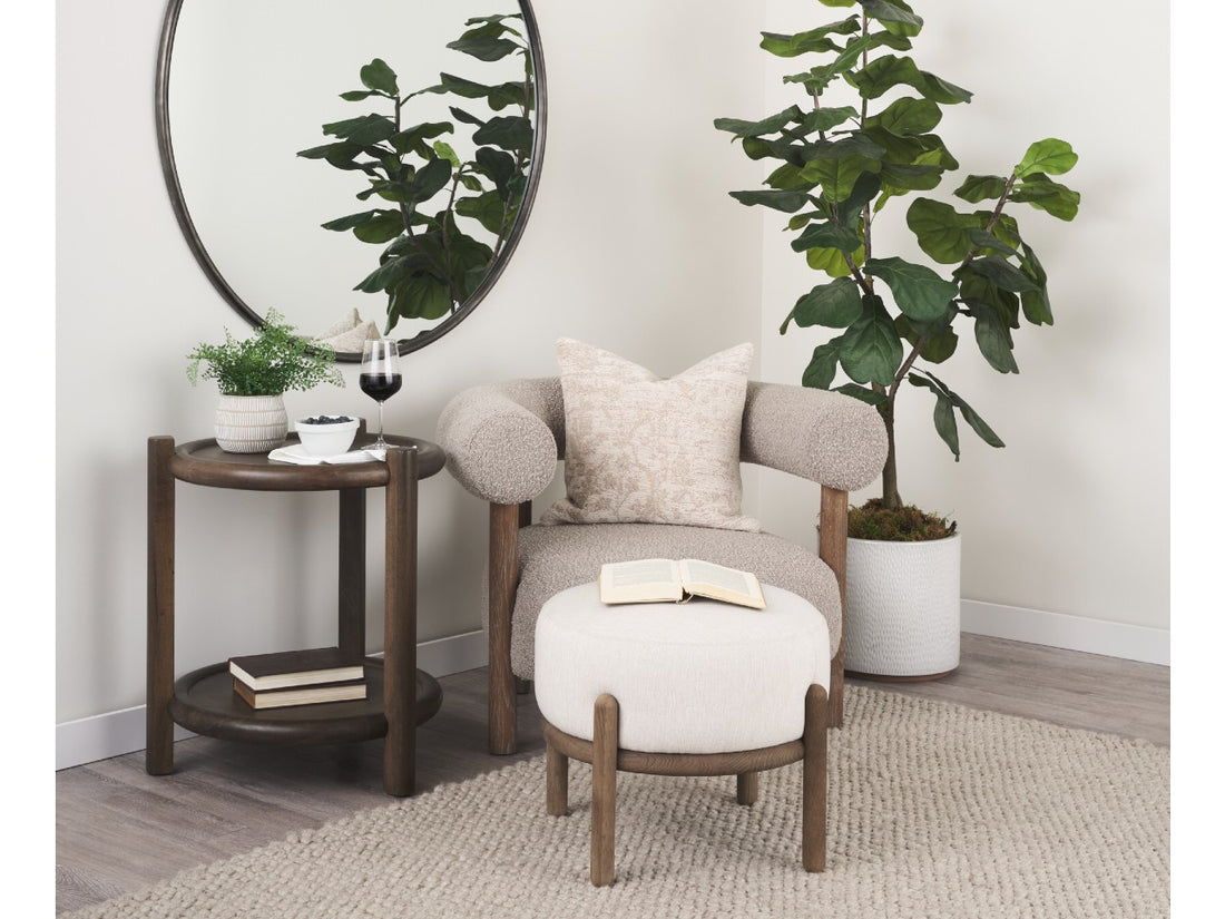 Gwynn Pouf - Calgary Furniture Store