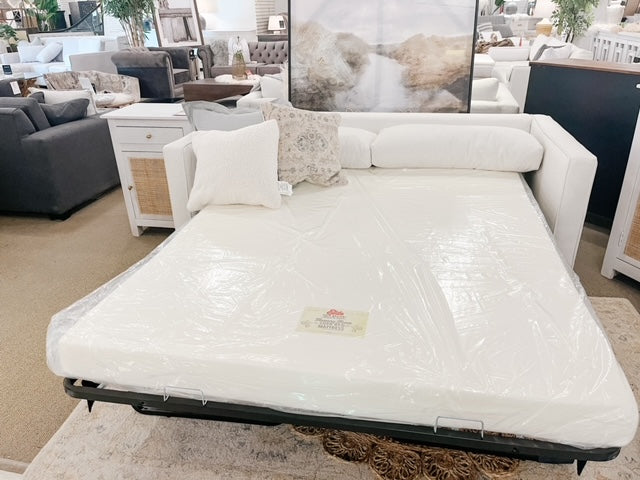 Queen sleeper sofa mattress topper best sale