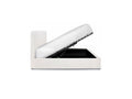 Julia King Storage Bed - Cream - Calgary Furniture Store