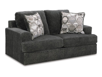Karinne Loveseat - Smoke Grey - Calgary Furniture Store