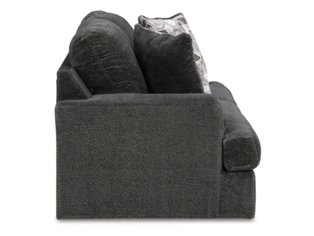 Karinne Loveseat - Smoke Grey - Calgary Furniture Store