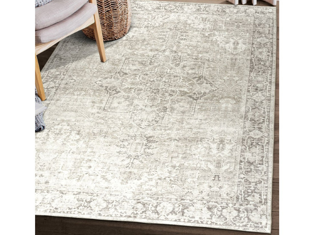 Lyle Vintage - Beige Ivory Rug - Calgary Furniture Store