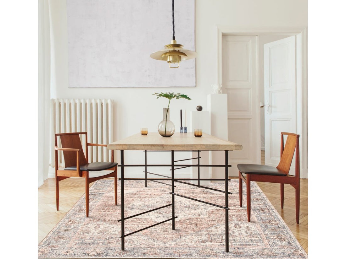 Lyle Gray Ivory Blush Rug - Calgary Furniture Store