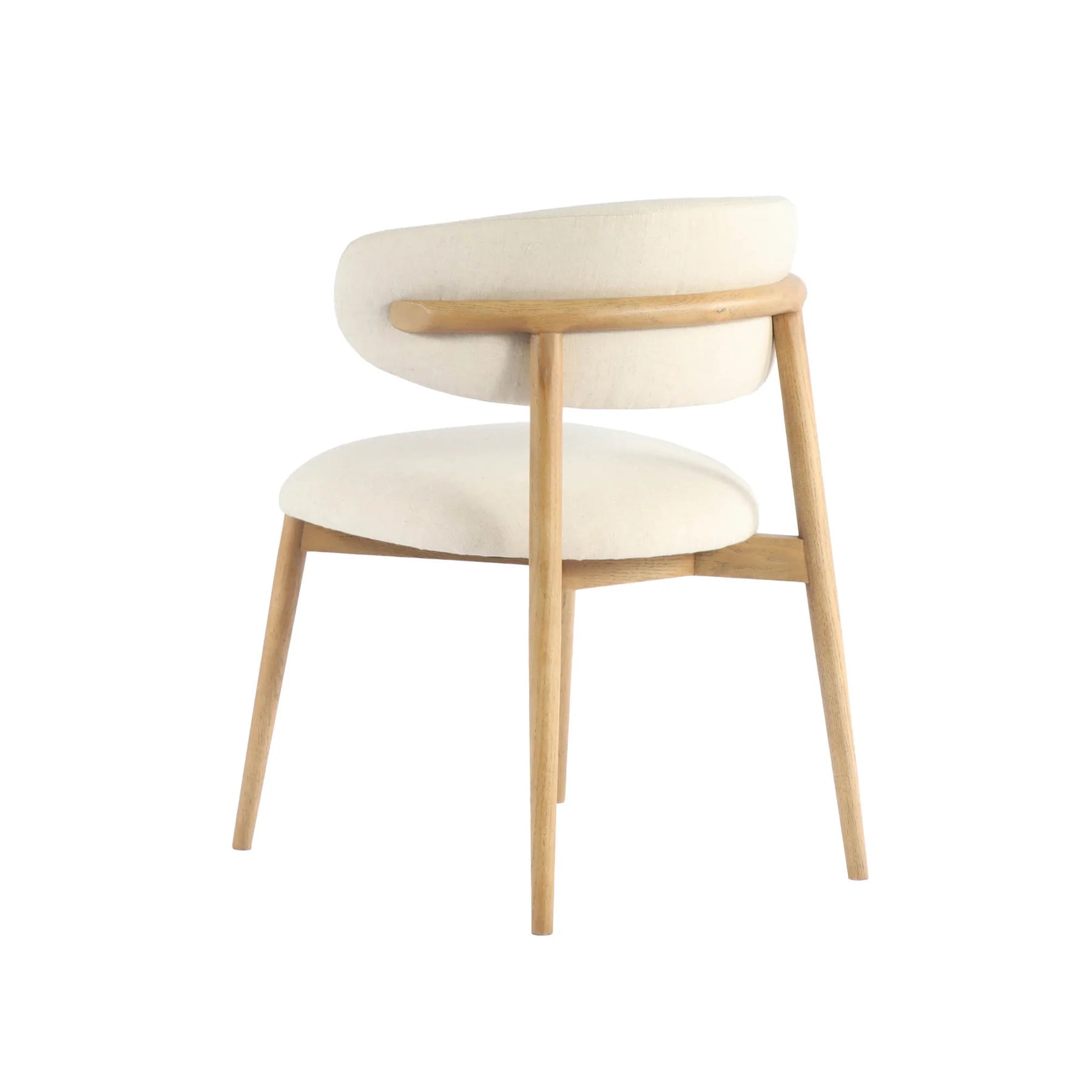 Milo Dining Chair - Savile Flax - Calgary Furniture Store