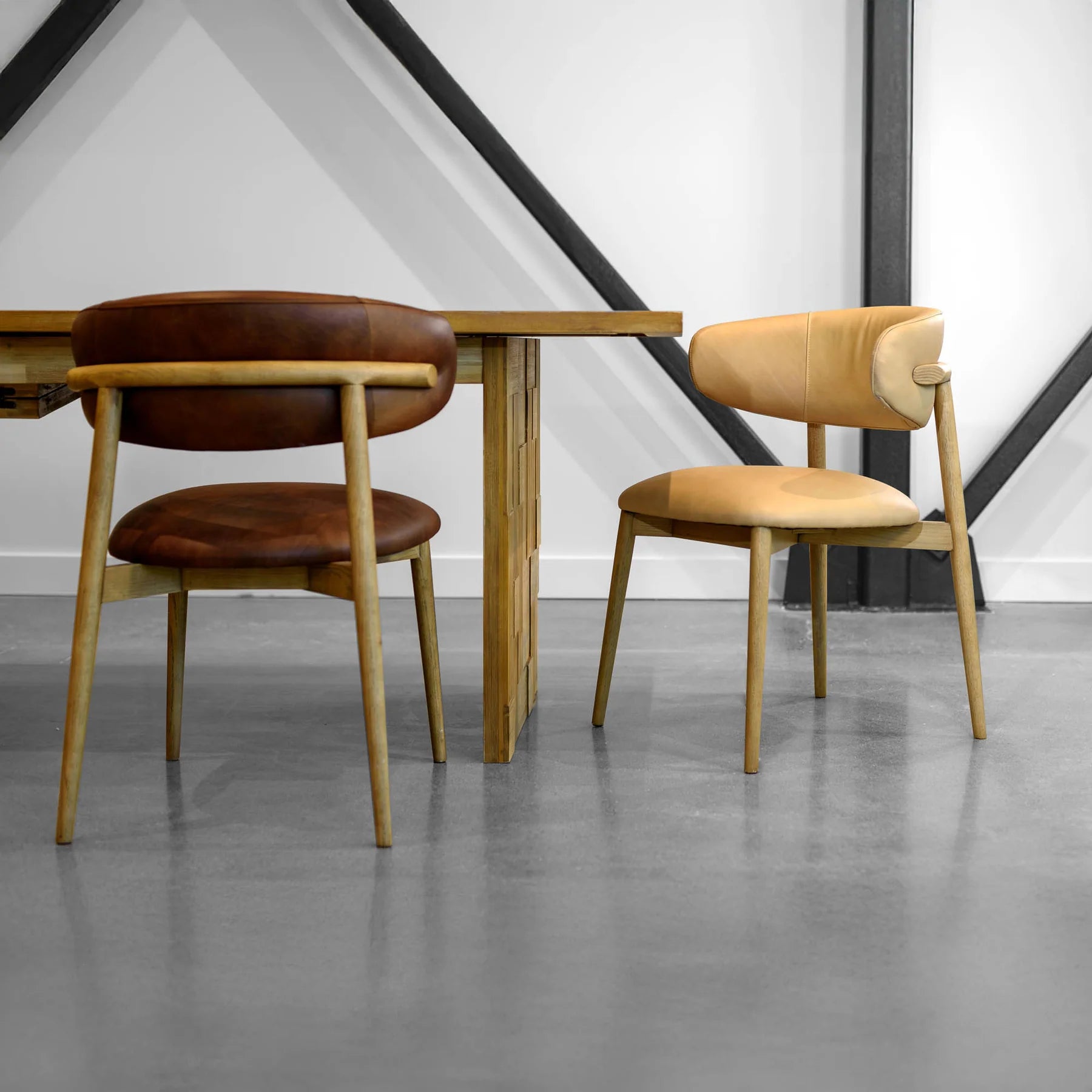Milo Dining Chair -TOBACCO (Copy) - Calgary Furniture Store