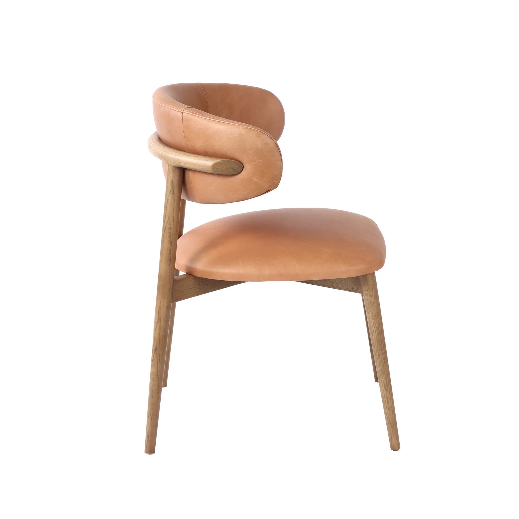 MILO DINING CHAIR - HAZELNUT - Calgary Furniture Store