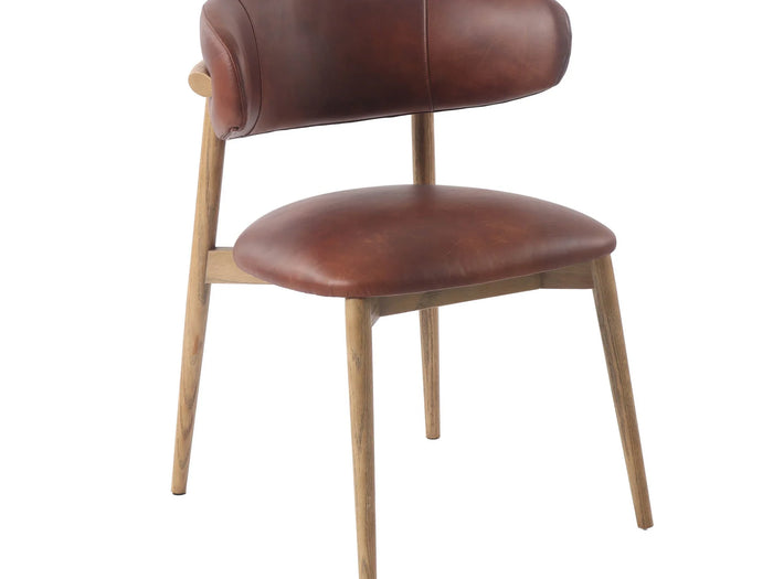 Milo Dining Chair -TOBACCO (Copy) - Calgary Furniture Store