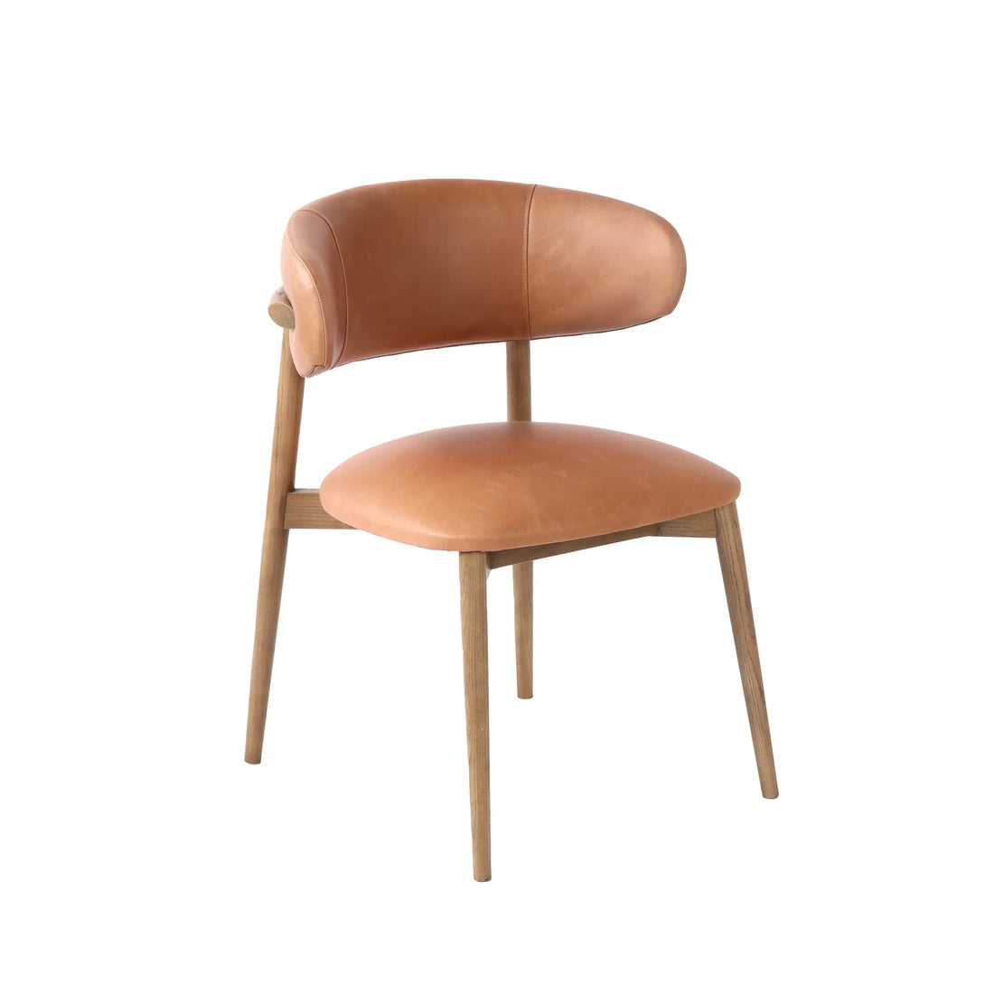MILO DINING CHAIR - HAZELNUT - Calgary Furniture Store