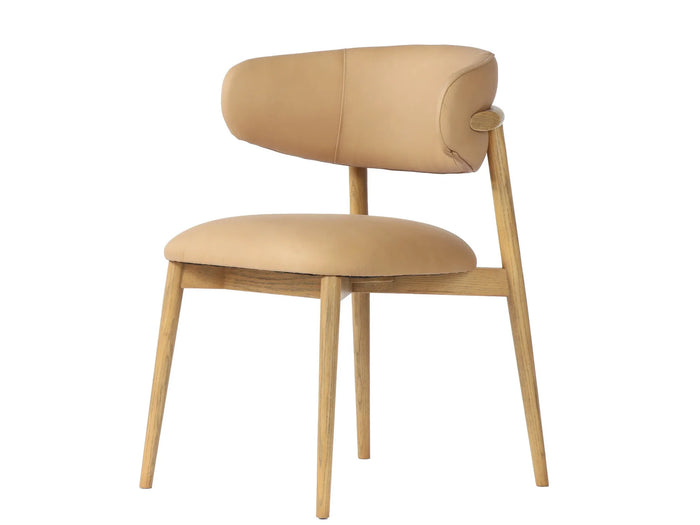 MILO DINING CHAIR - NUDE - Calgary Furniture Store