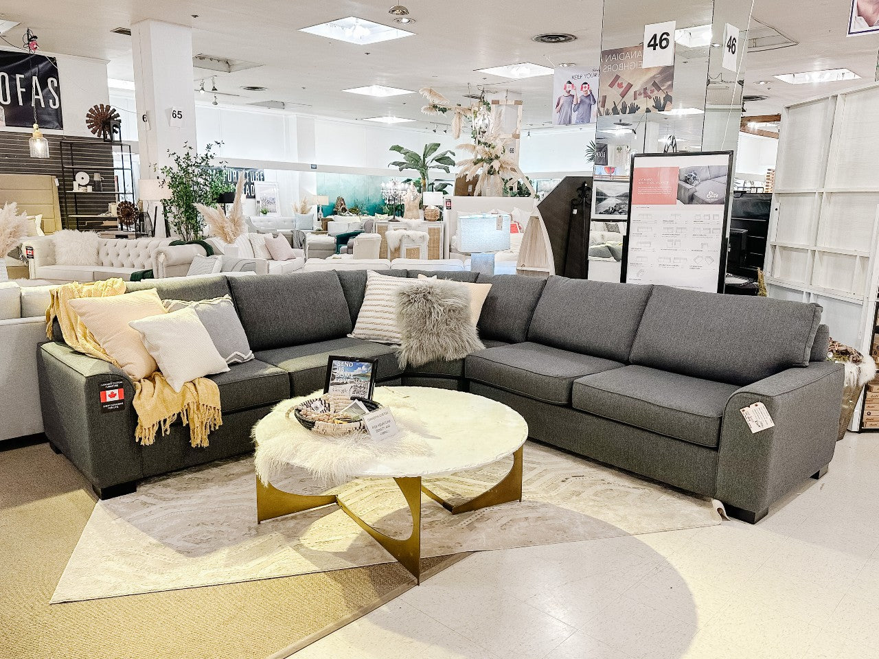 Moberly Custom Sectional Showhome Furniture