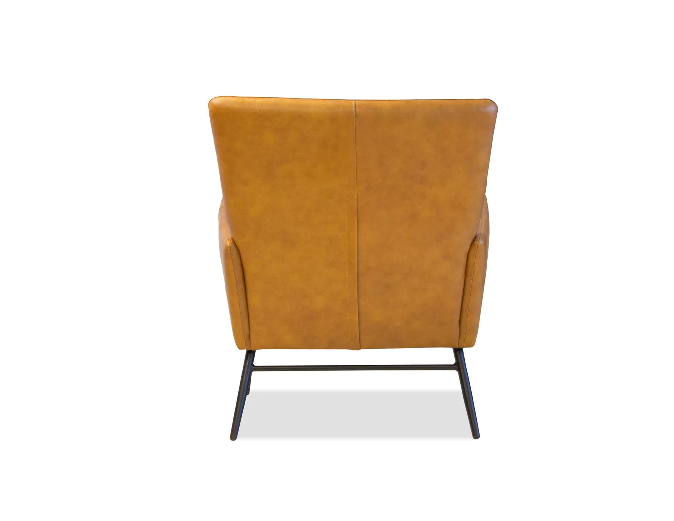 Morisson Whiskey Leather Occasional Chair - Calgary Furniture Store
