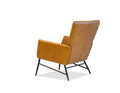 Morisson Whiskey Leather Occasional Chair - Calgary Furniture Store