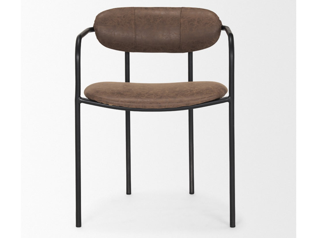 Parker Dining Chair Muted Brown - Calgary Furniture Store