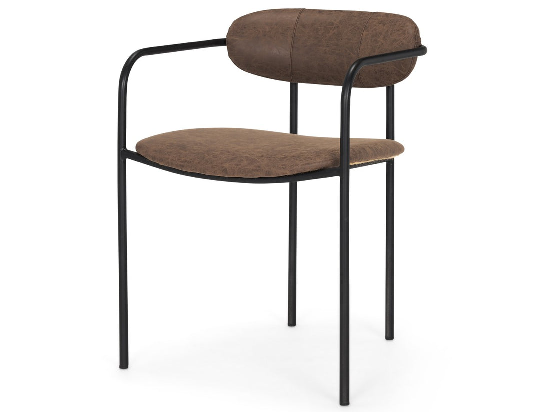 Parker Dining Chair Muted Brown - Calgary Furniture Store