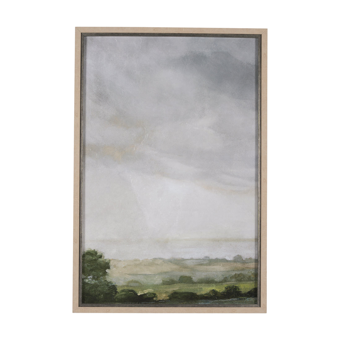 Soft Shadows I by Mercana Studio a Hand Embellished Textured Framed Art Print - Calgary Furniture Store