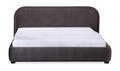 Ripley Round King Bed-Beige - Calgary Furniture Store