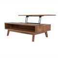GIA COFFEE TABLE W/ LIFT TOP - WARM PECAN- - Calgary Furniture Store