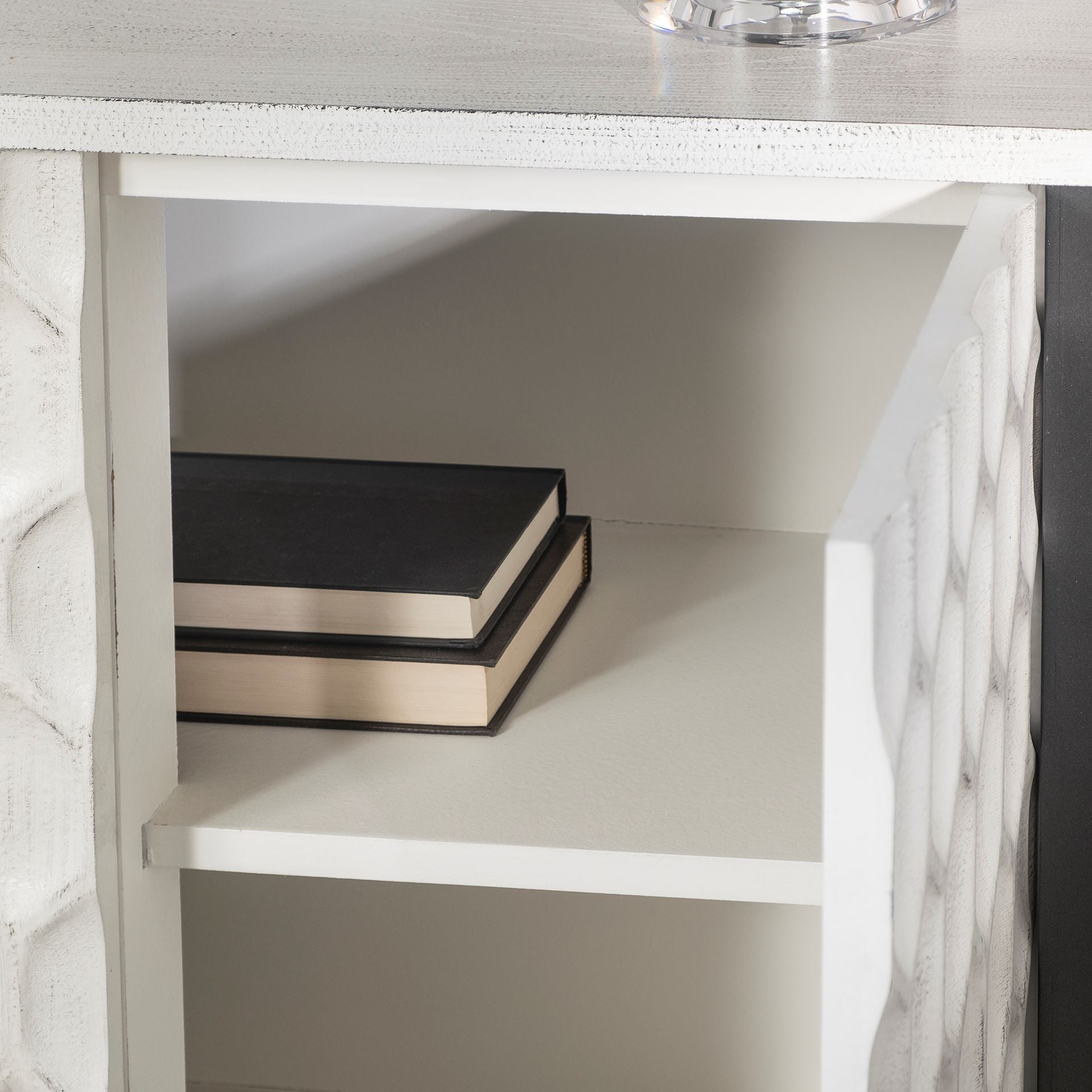Savannah II Accent Cabinet - 3 Door | Calgary Furniture Store