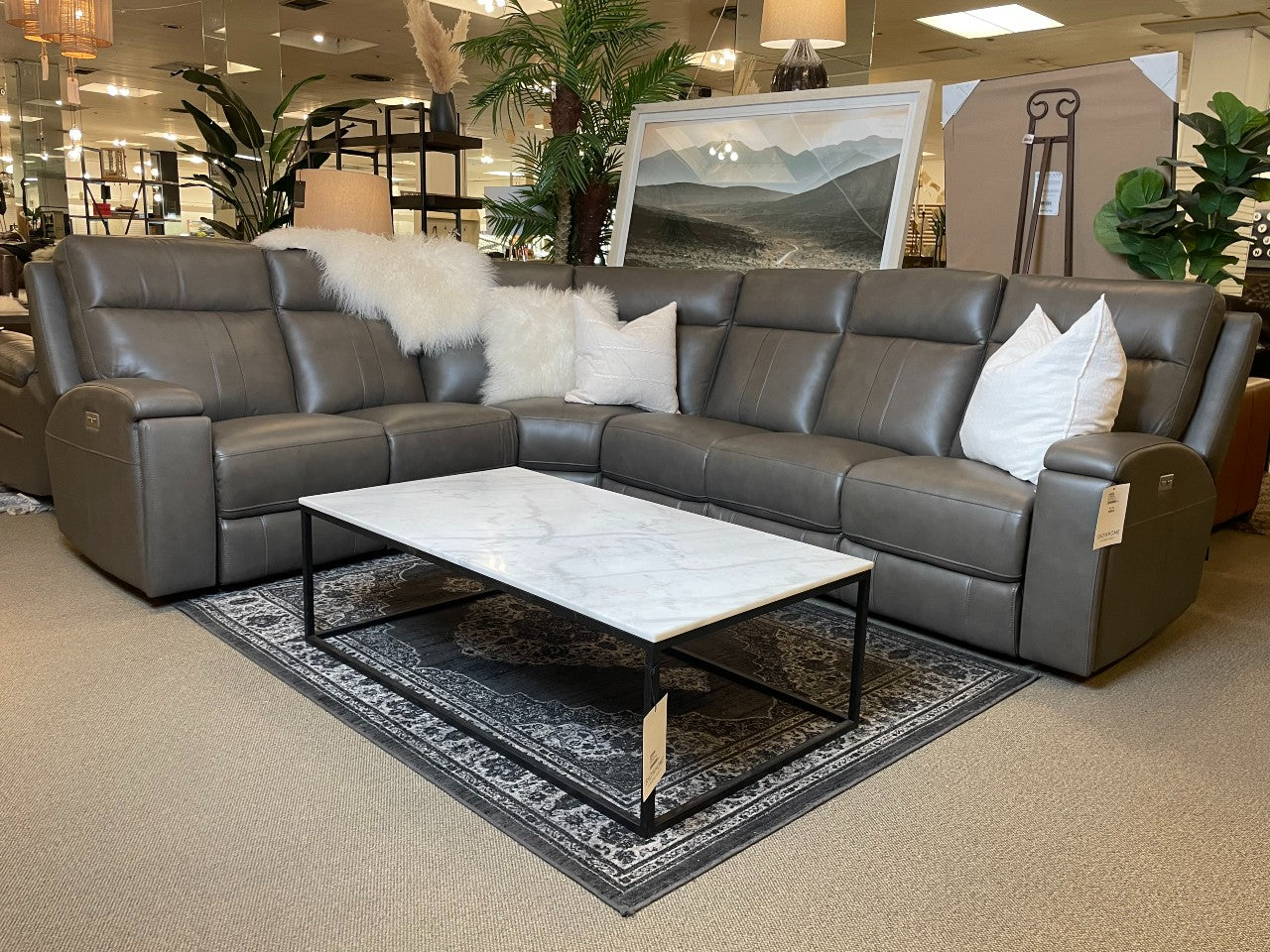 Sullivan 4pc Zero Gravity Sectional - Calgary Furniture Store
