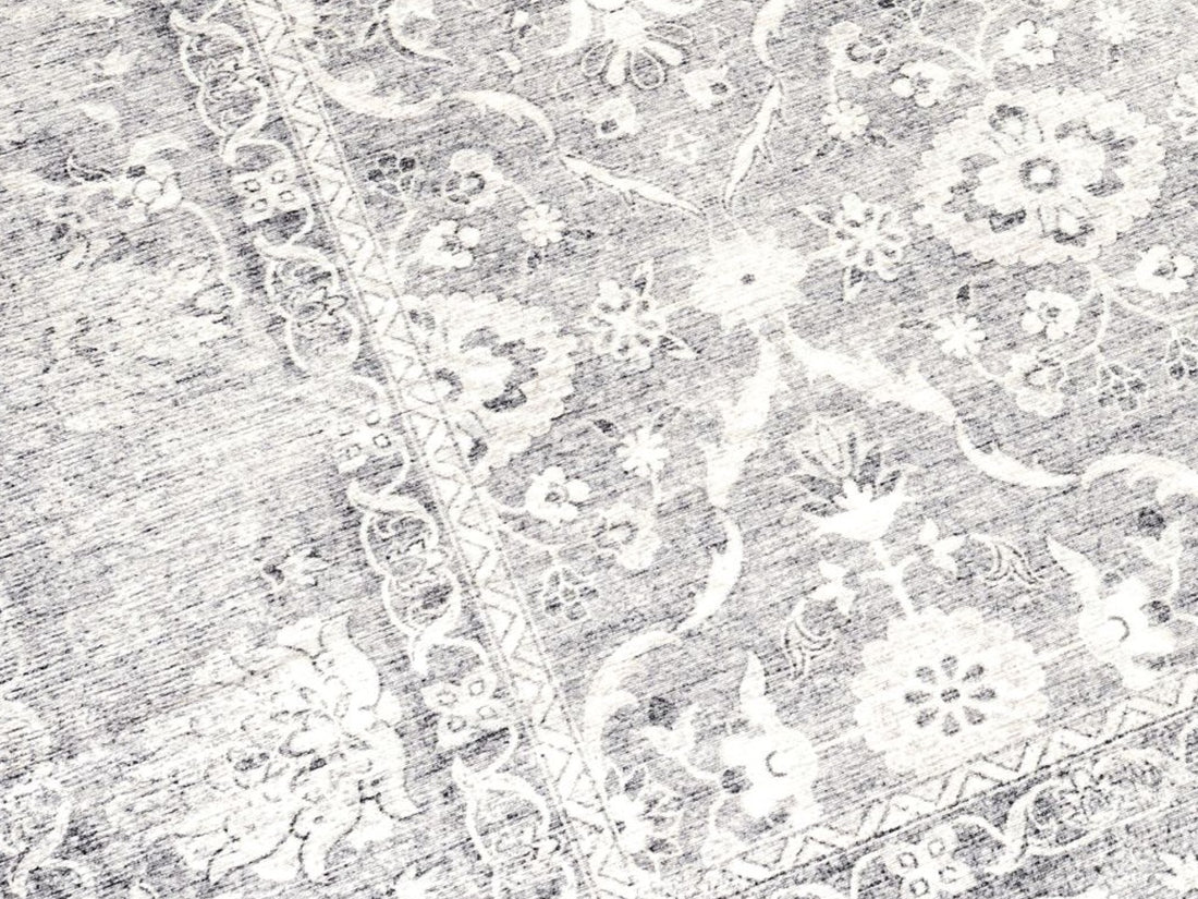 Vintage Distressed Trellis Rug - Calgary Furniture Store