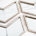 Chevren Mirror - Medium Brown | Calgary Furniture Store