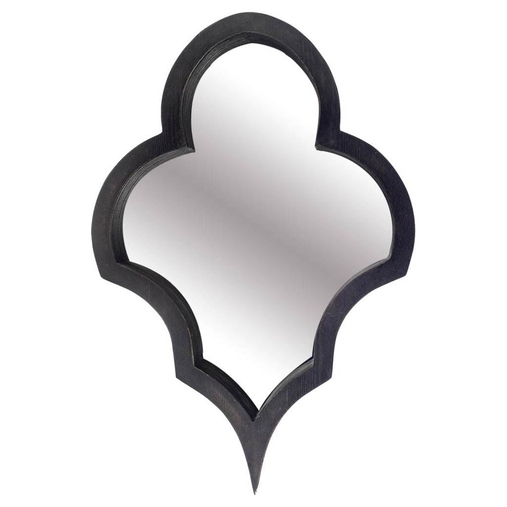 Geneva Mirror - Black | Calgary Furniture Store