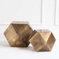 Exagoni Gold Side Table | Calgary Furniture Store