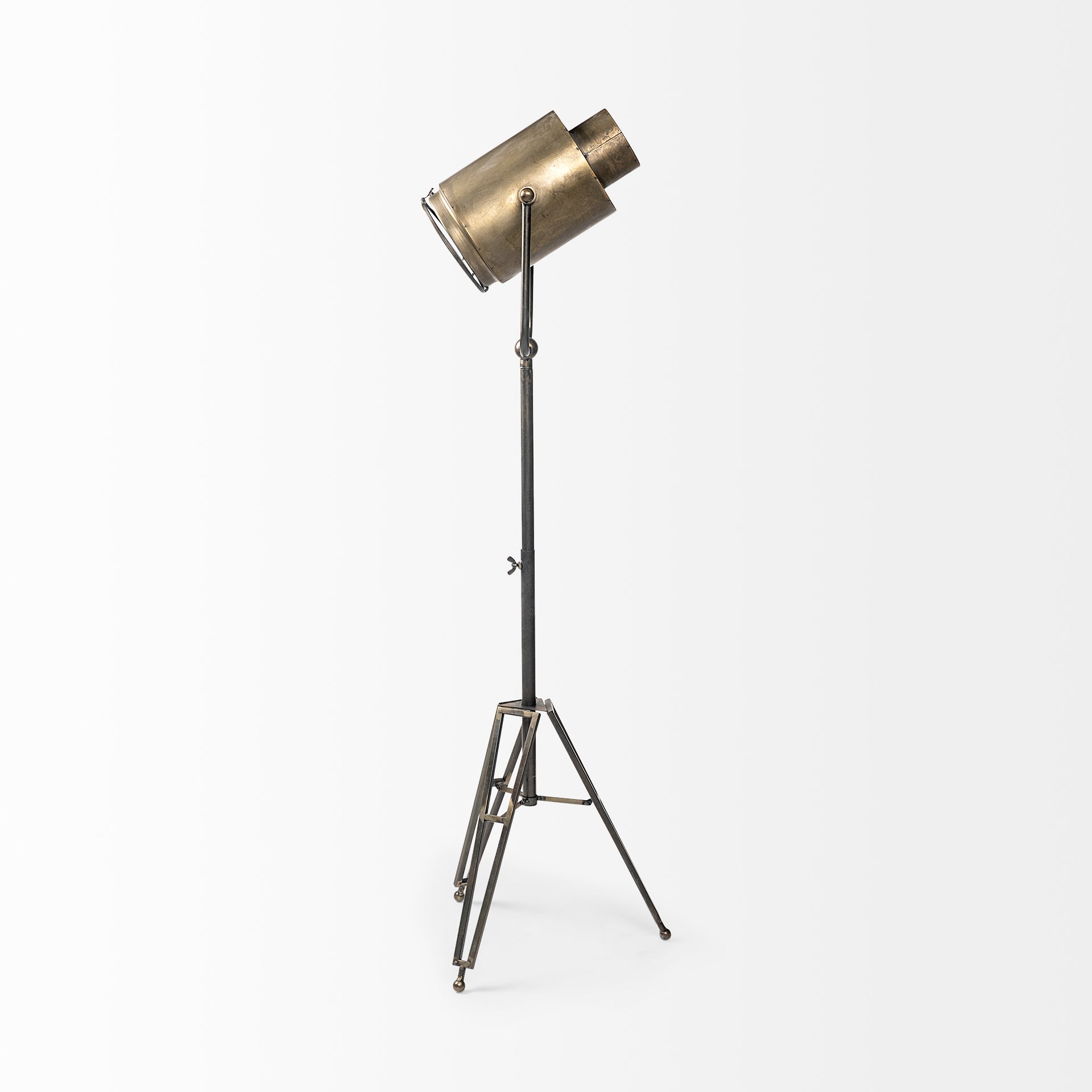 Debdou Floor Lamp - Gold | Calgary Furniture Store