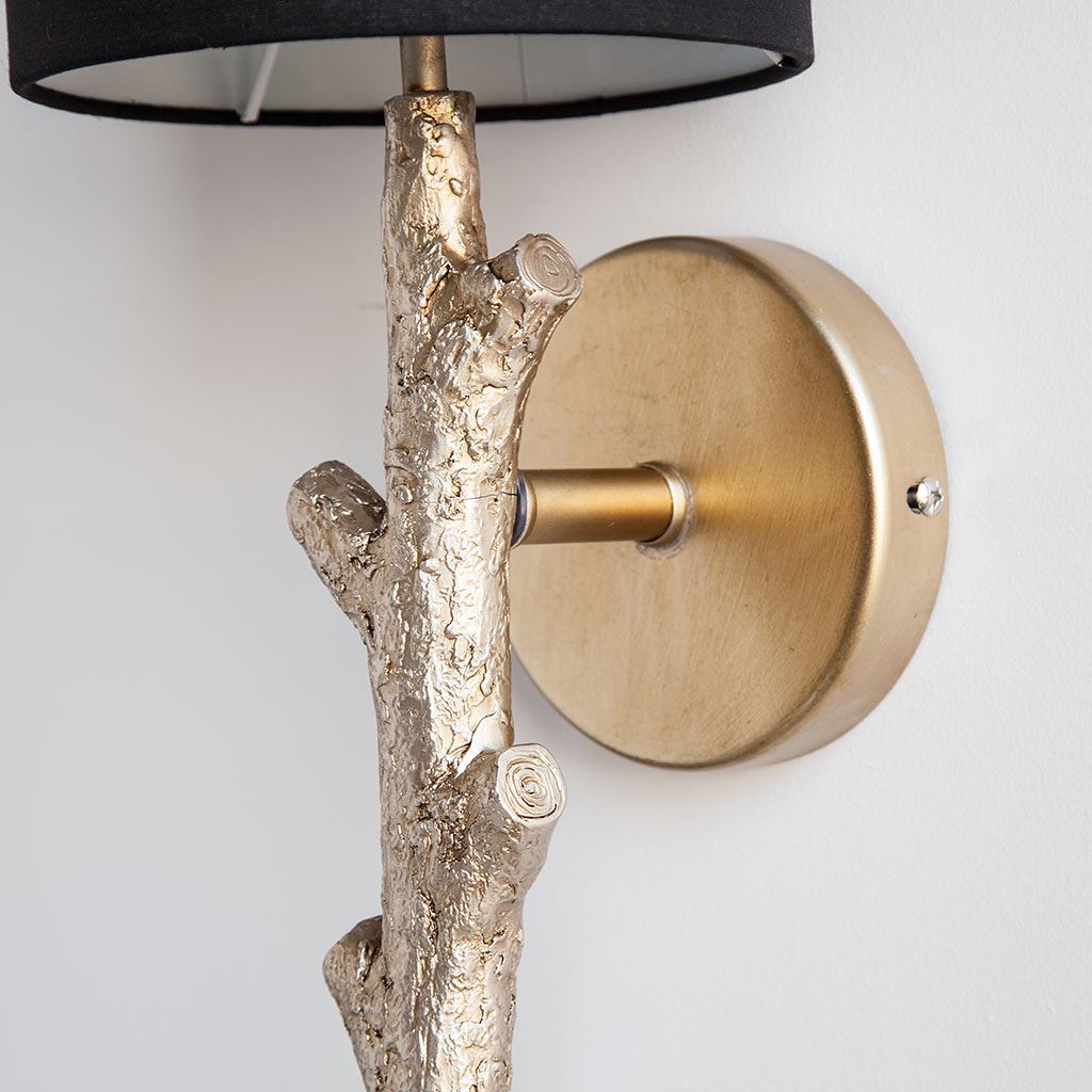 Sabinal Wall Sconce - Black | Calgary Furniture Store