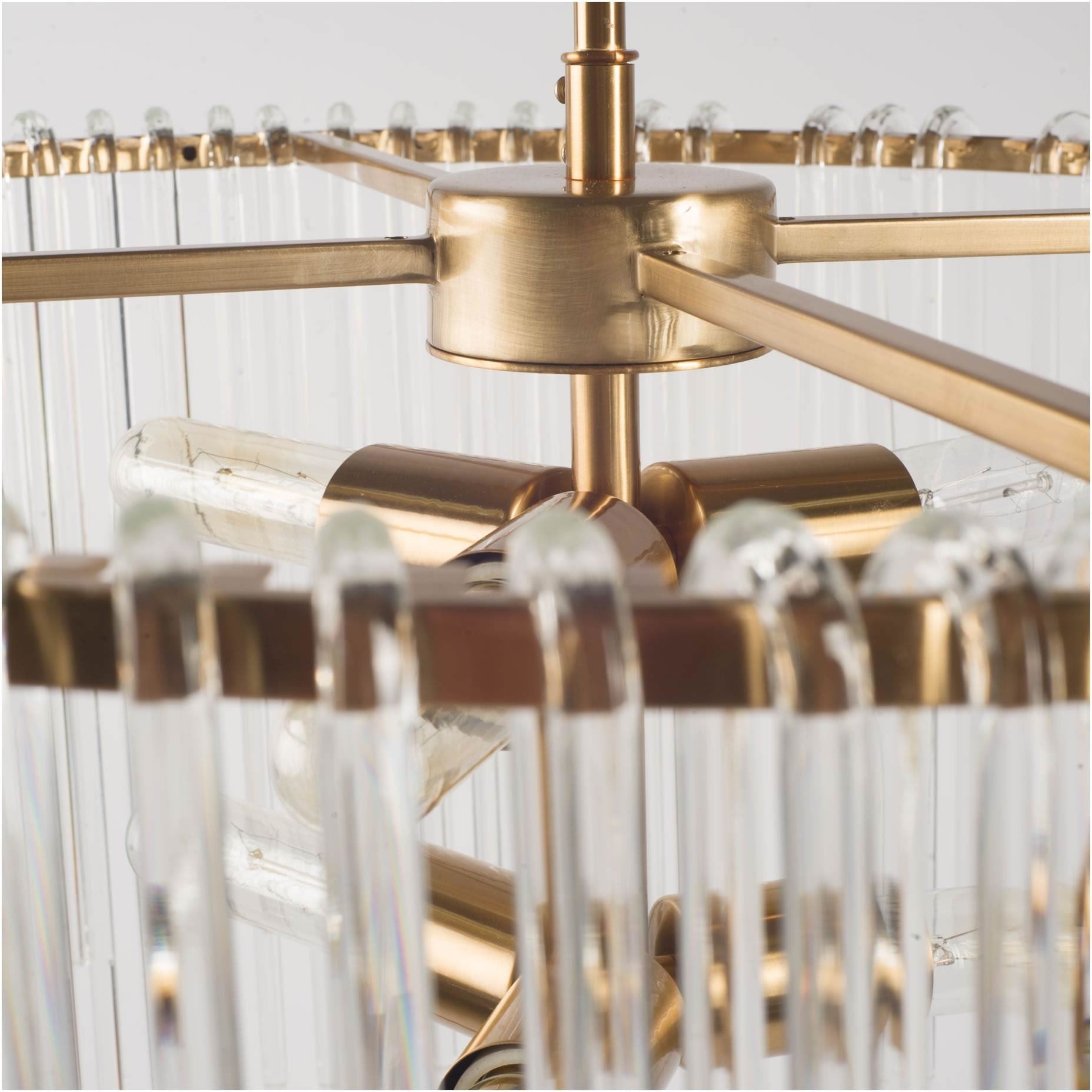 Elsa Chandelier (Brass) | Calgary Furniture Store