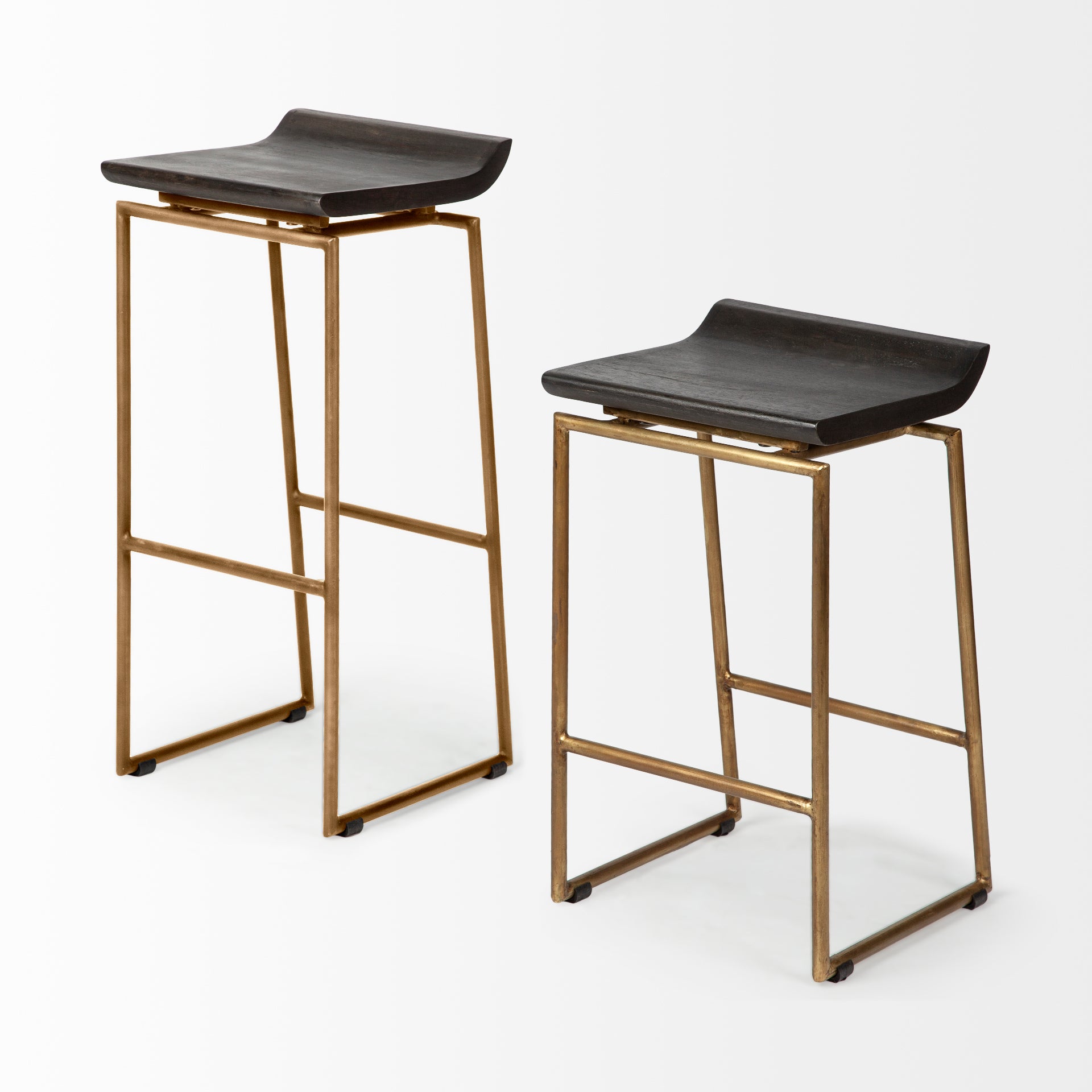 Givens Counter Stool - Brown | Calgary Furniture Store