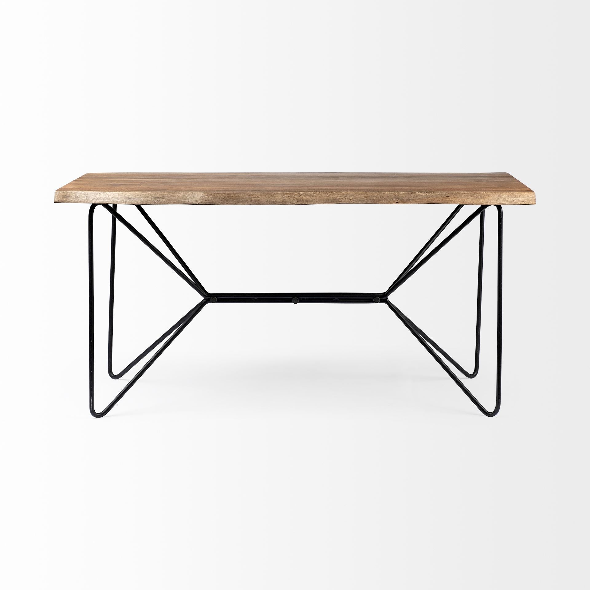 Papillion Live Edge Office Desk | Calgary Furniture Store